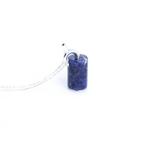 Collar Ceramio Sodalita