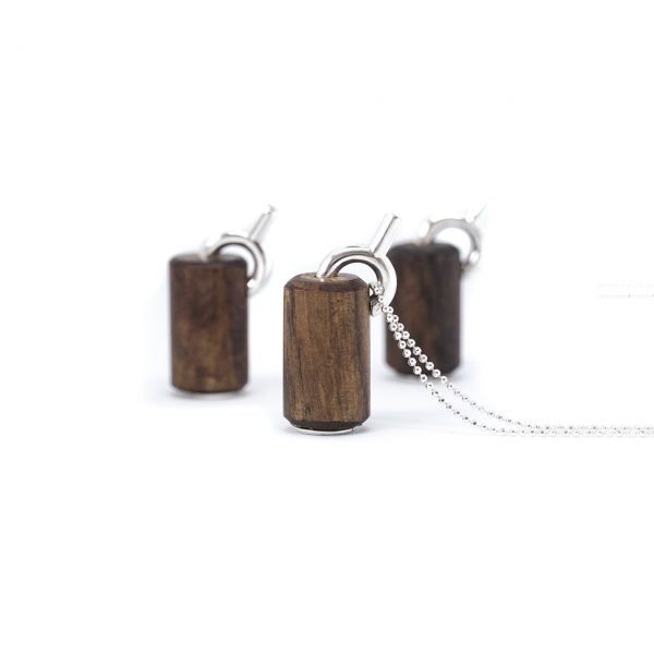 Collar Ceramio Madera
