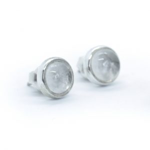 Aretes Esencia Cuarzo Cristal G