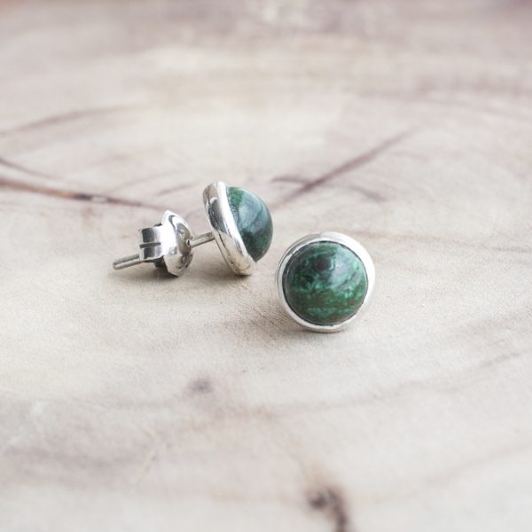 Aretes Esencia Crisocola G - Imagen 2