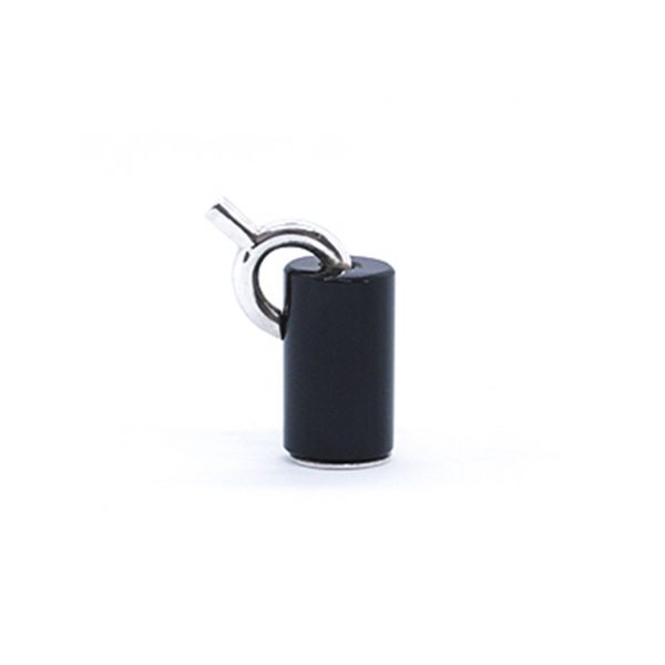 Collar Ceramio Obsidiana Negra - Imagen 3