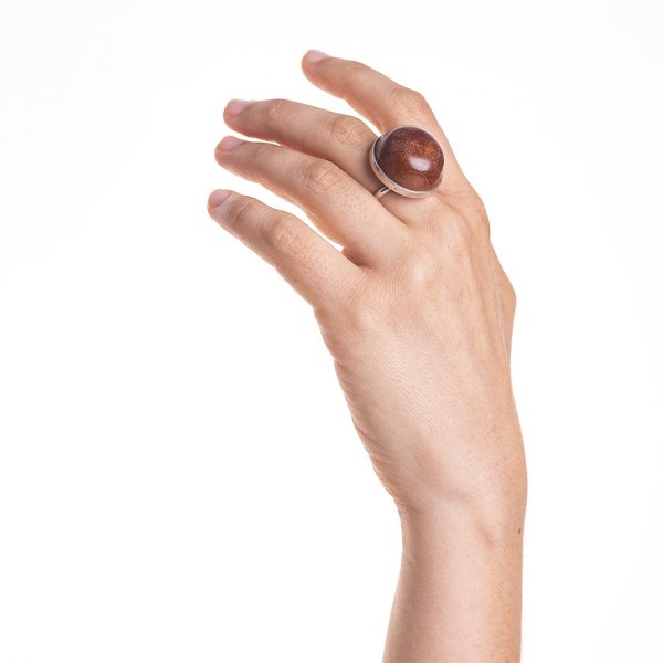 Anillo Media Esfera Pequeña - Imagen 5