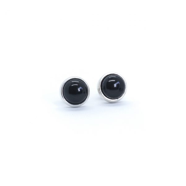 Aretes Esencia Obsidiana Negra G