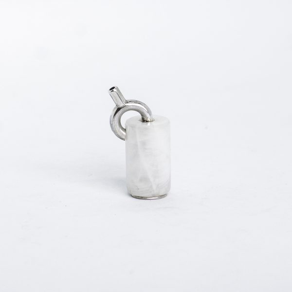 Collar Ceramio Calcita Blanca - Imagen 2