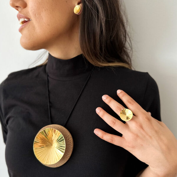 Aretes Destello Solar - Imagen 3