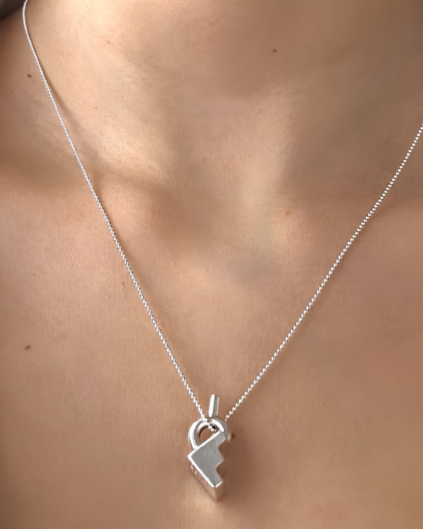 Collar GRADERIA plata