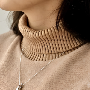 Collar BICONO plata