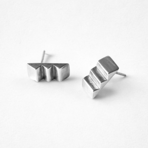 Aretes ESCALON plata