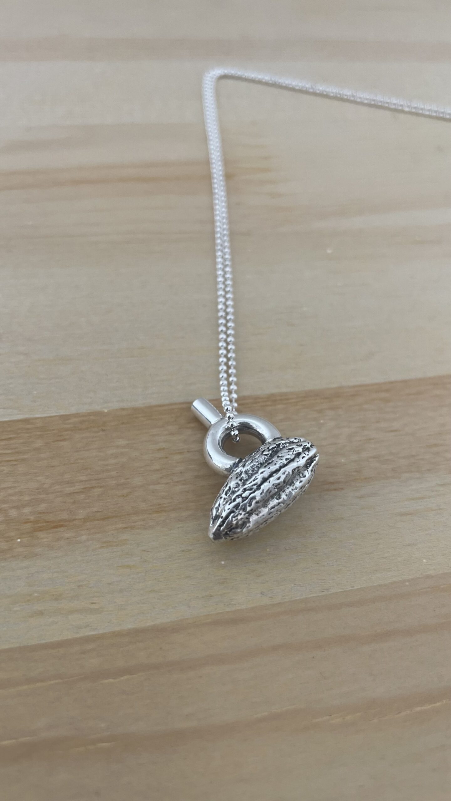 Collar CACAO plata - Imagen 2
