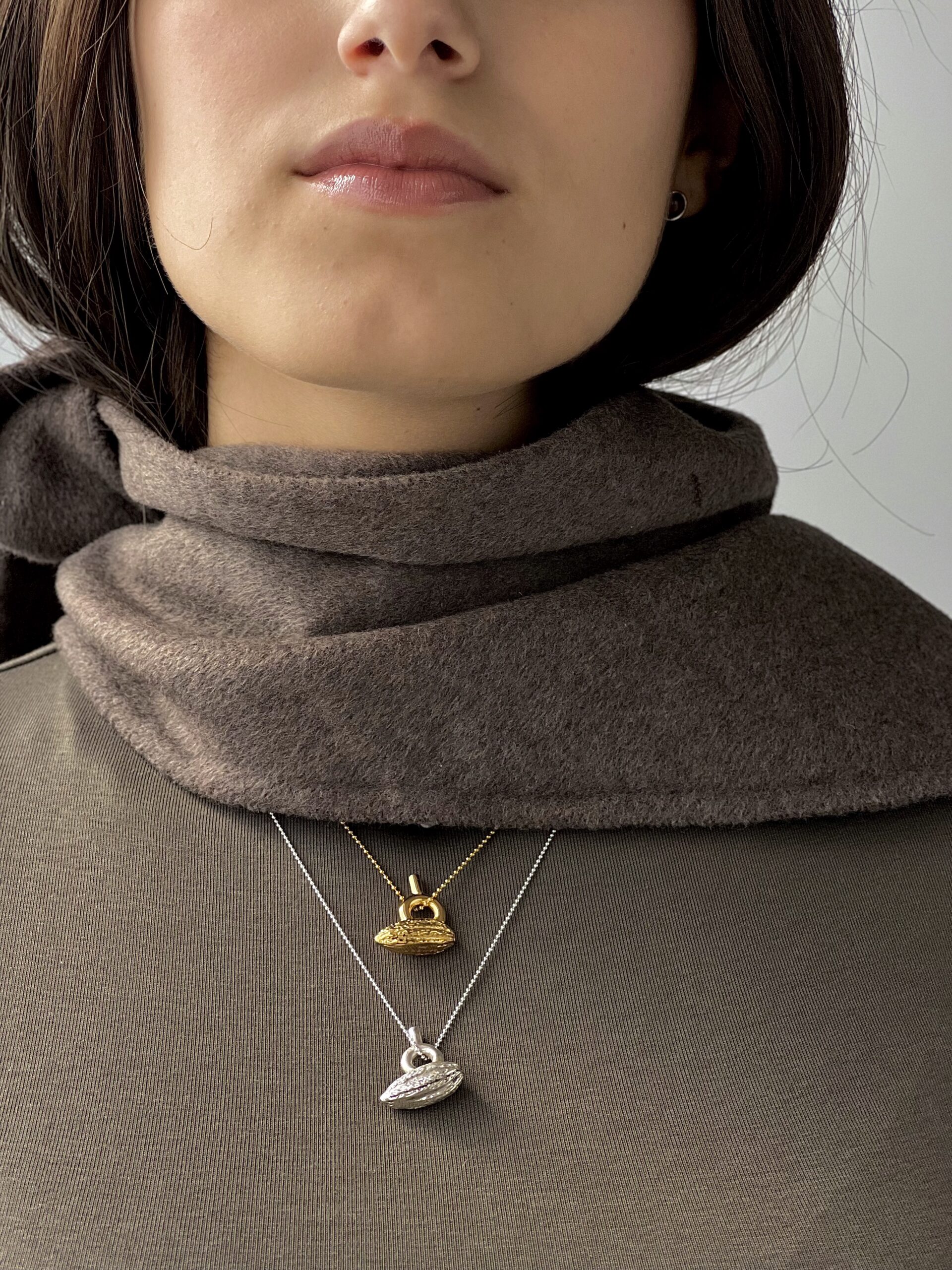 Collar CACAO plata - Imagen 3