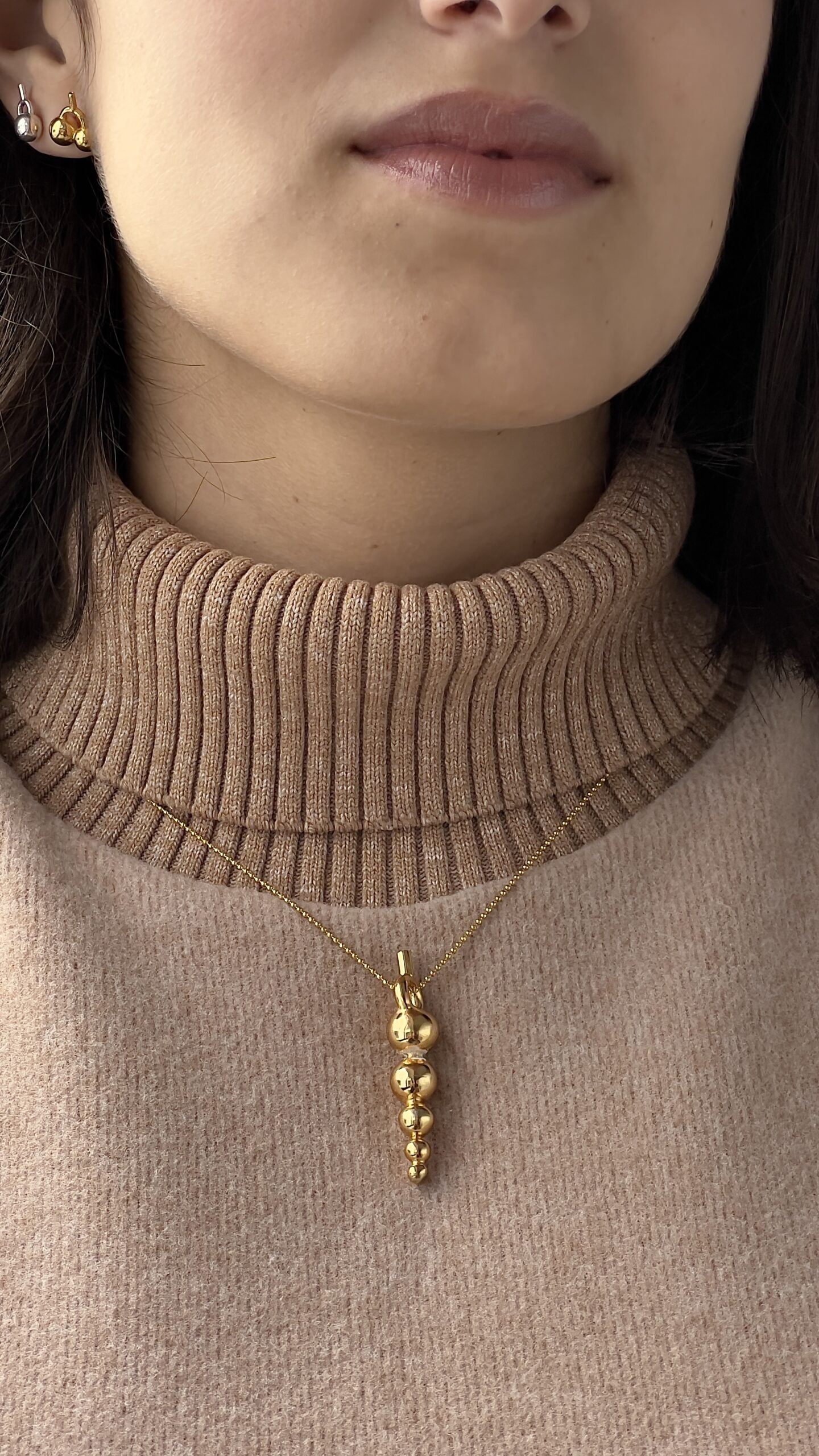 Collar HUACO PRO dorado - Imagen 2