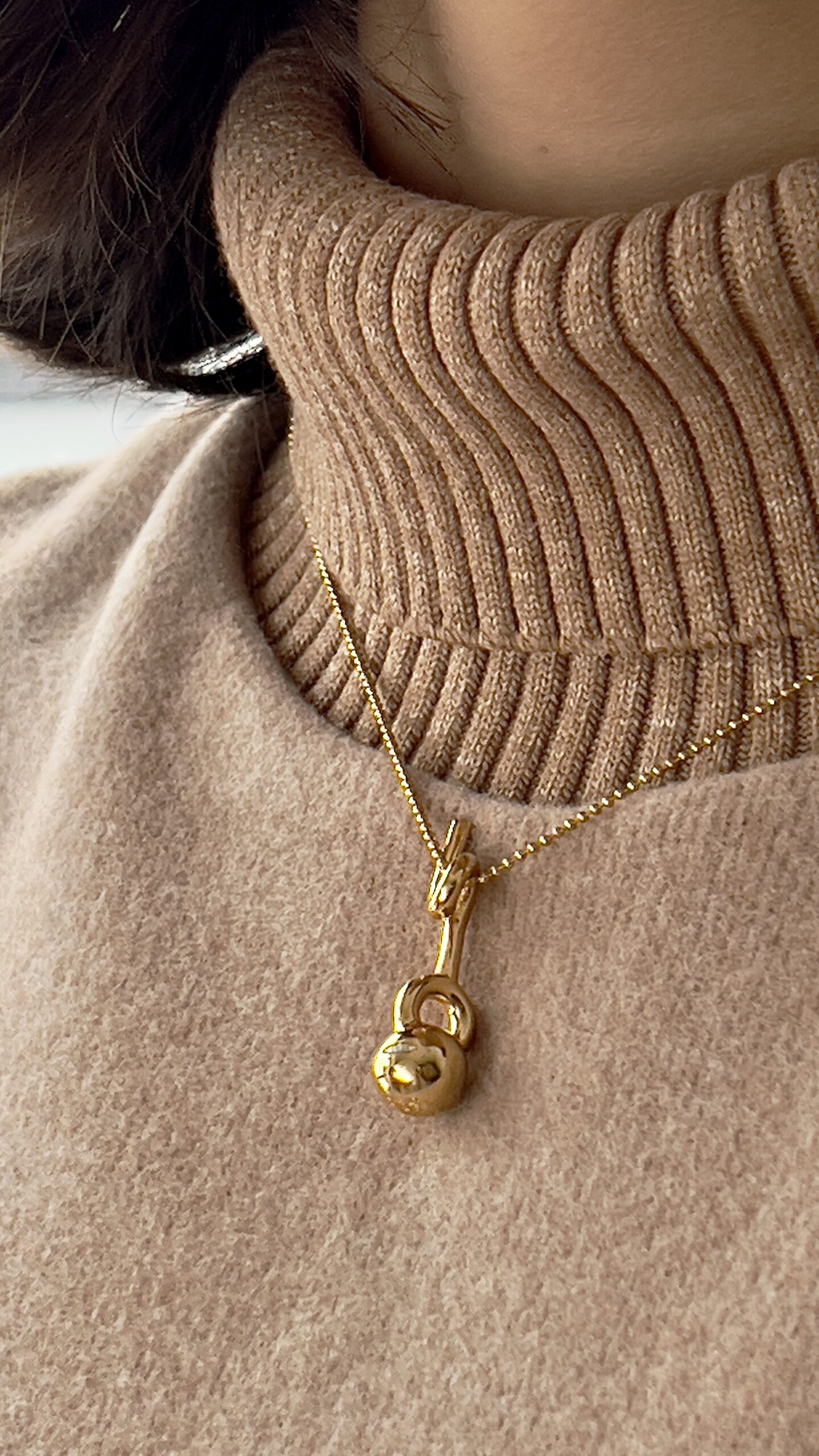 Collar HUACO JOY dorado