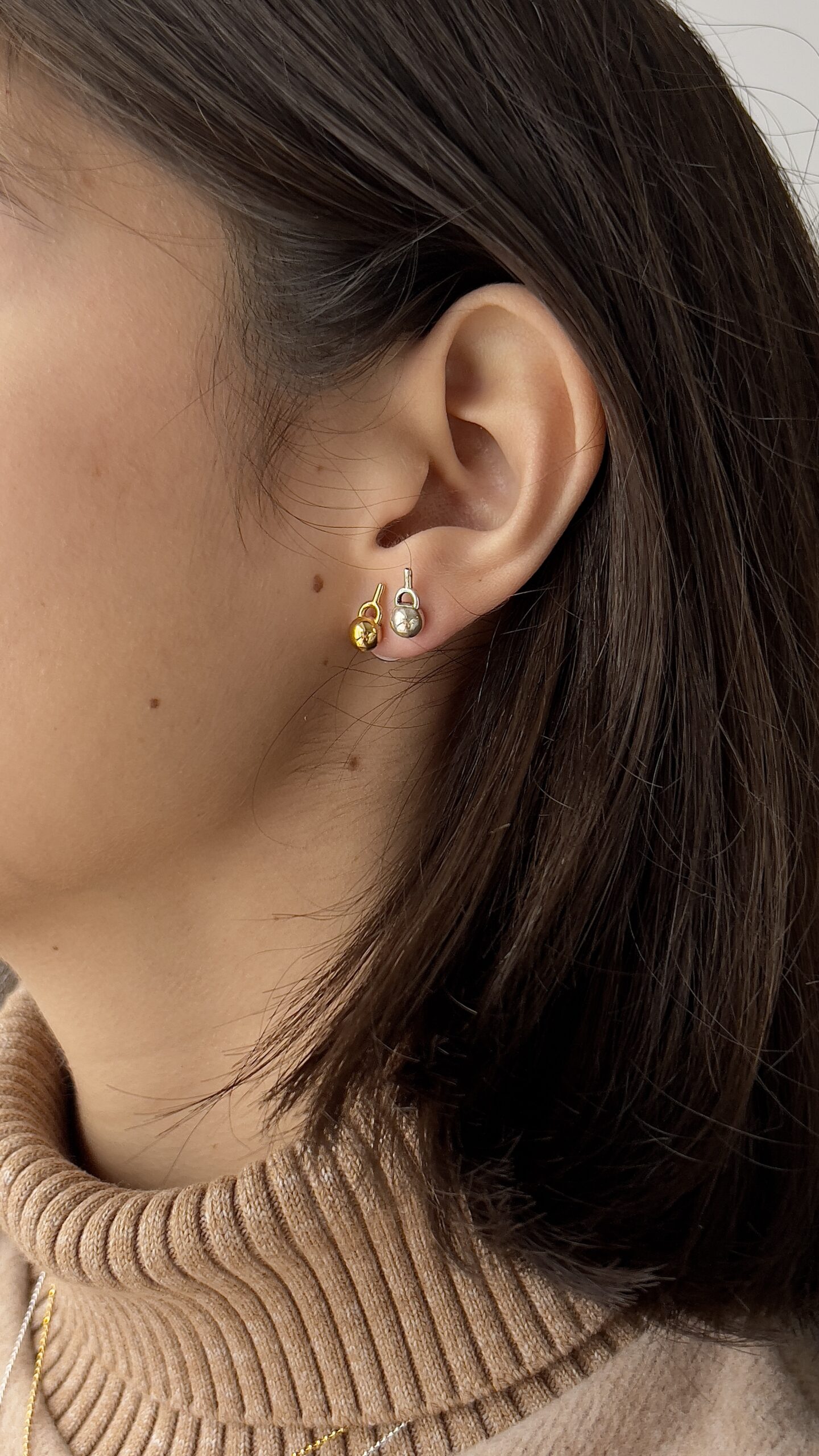 Aretes MICRO CUPISNIQUE dorado